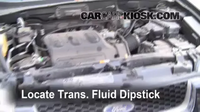 2004 Ford Escape Limited 3.0L V6 Transmission Fluid Check Fluid Level